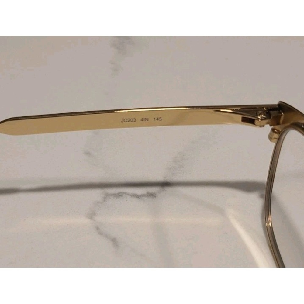 NEW JIMMY CHOO JC 203 41N BROWN HAVANQ RX EYEGLASSES 52-18-140‎ - Picture 3 of 4